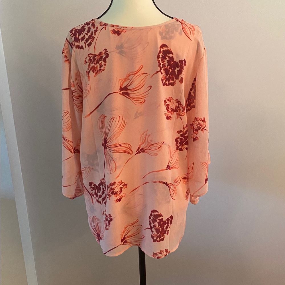 Belle by Kim gravel flowy top medium - Picture 5 of 8